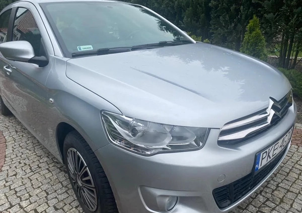 Citroen C-Elysée cena 23450 przebieg: 49000, rok produkcji 2013 z Ryglice małe 67